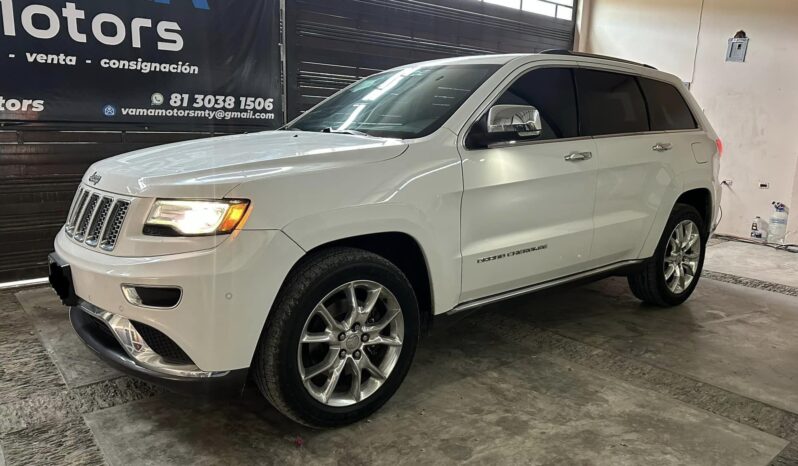 
								Jeep Grand Cherokee Summit 2014 lleno									