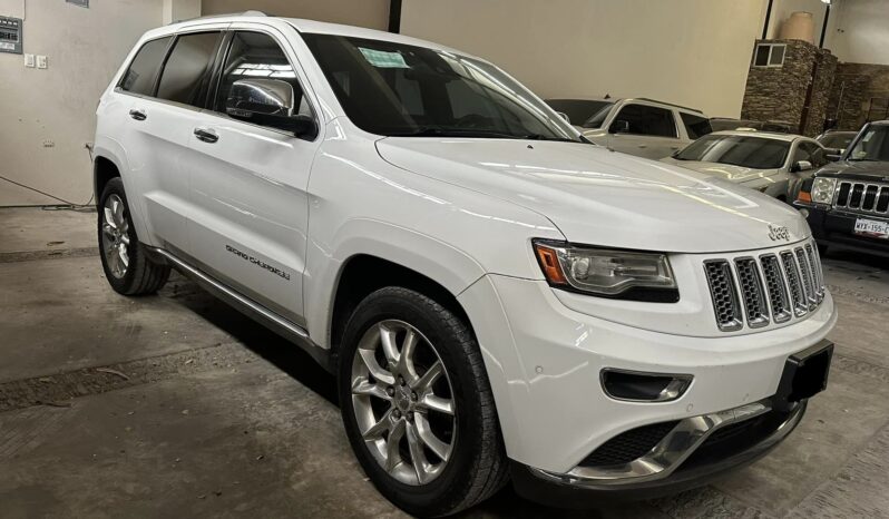 
								Jeep Grand Cherokee Summit 2014 lleno									